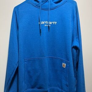 Carhartt Men's Vibrant Blue Hoodie